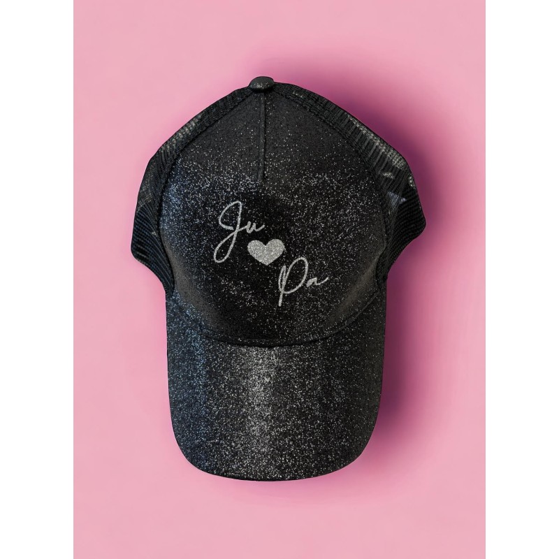 casquette glitter