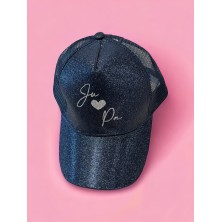 casquette glitter