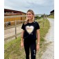 Tee-shirt Sequins Coeur